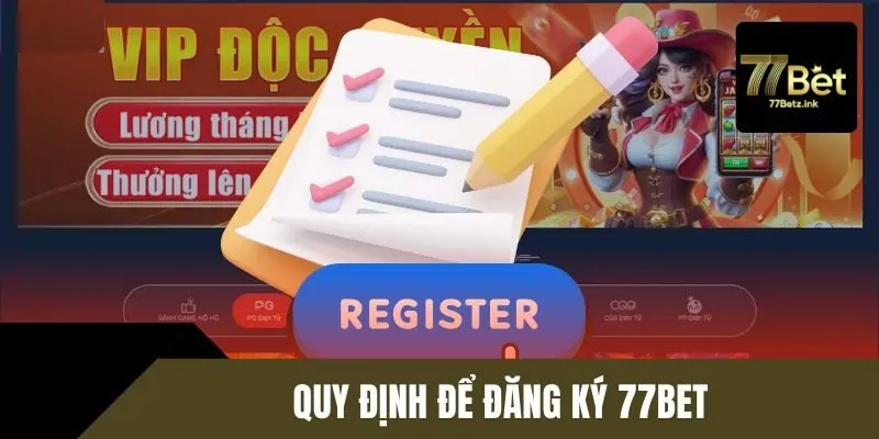 Quy định để tạo tài khoản 