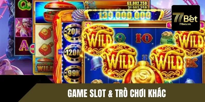 Đánh giá 77BET các thể loại game slot nổi bật