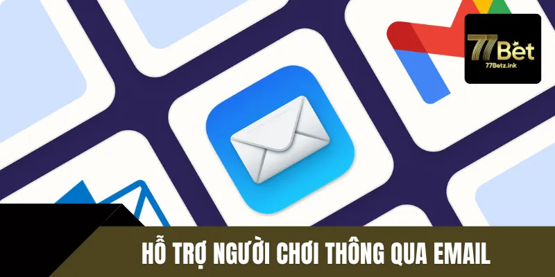 Hỗ trợ người chơi tại hệ thống thông qua email